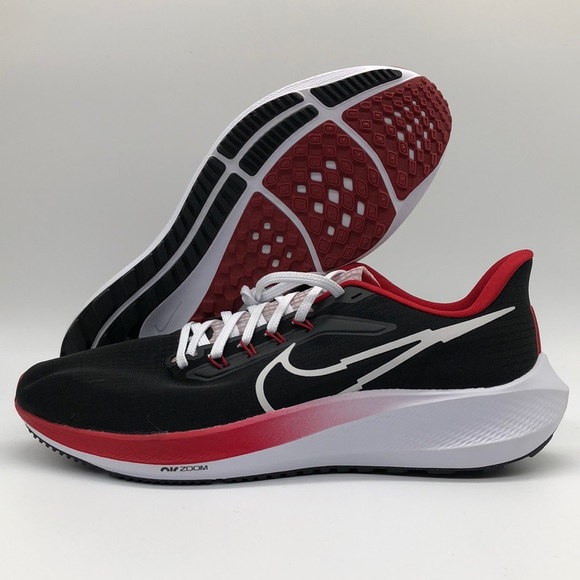 Nike Air Zoom Pegasus 39 BTC Bowerman Black White Red SZ 11.5 Men's DQ7871-001